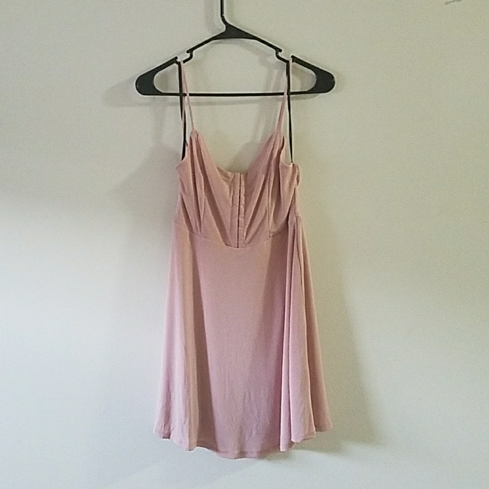 Forever 21 blush cocktail dress